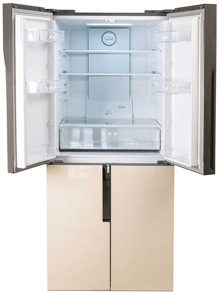 Многокамерный холодильник Centek CT-1750 NF Beige, INVERTER