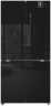 Многокамерный холодильник Weissgauff WCD 510 Built-in Inverter NoFrost Black Glass