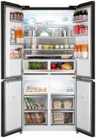 Многокамерный холодильник Weissgauff WCD 510 Built-in Inverter NoFrost Black Glass
