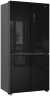 Многокамерный холодильник Weissgauff WCD 510 Built-in Inverter NoFrost Black Glass
