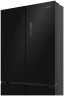 Многокамерный холодильник Weissgauff WCD 510 Built-in Inverter NoFrost Black Glass