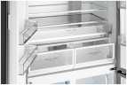 Многокамерный холодильник Weissgauff WCD 510 Built-in Inverter NoFrost Black Glass