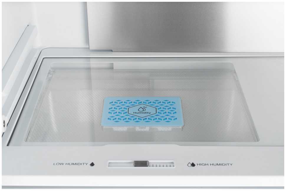 Многокамерный холодильник Weissgauff WCD 510 Built-in Inverter NoFrost Black Glass