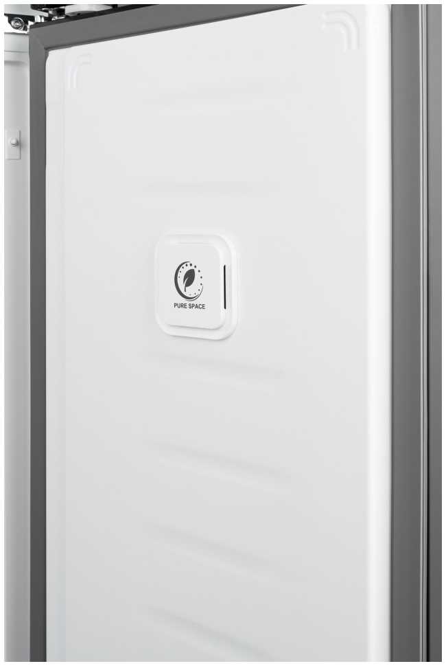 Многокамерный холодильник Weissgauff WCD 510 Built-in Inverter NoFrost Black Glass