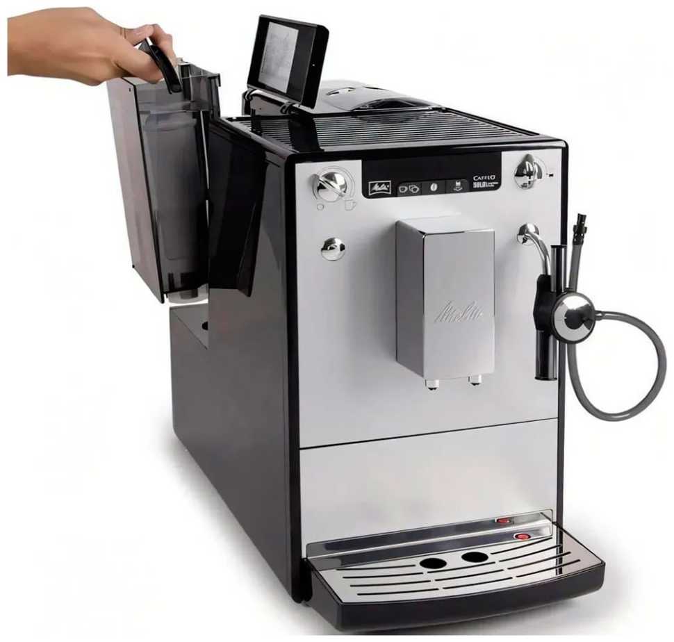 Кофемашина автоматическая Melitta Caffeo Solo&Perfect milk серебристая E 957-103