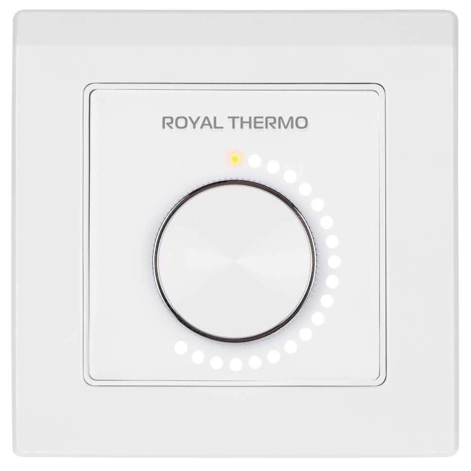 Кабель нагревательный Royal Thermo RTDC 2-17-100 с терморегулятором RTO-16