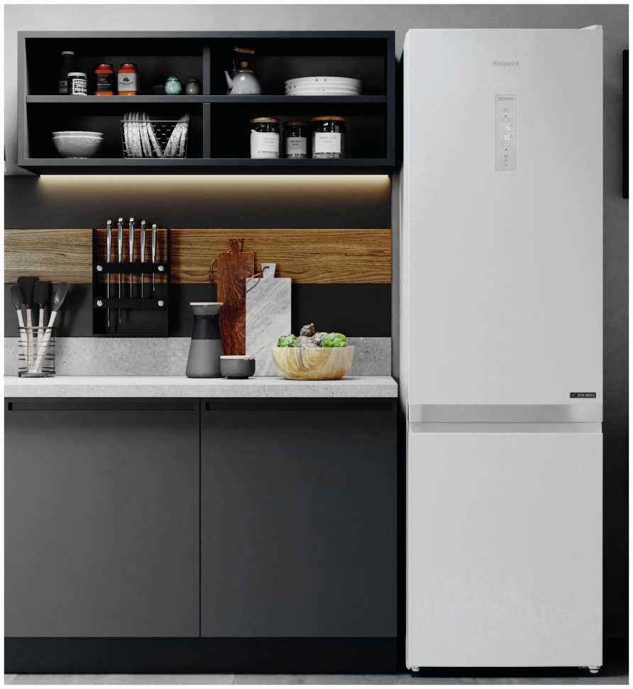 Двухкамерный холодильник Hotpoint HT 7201I W O3 белый