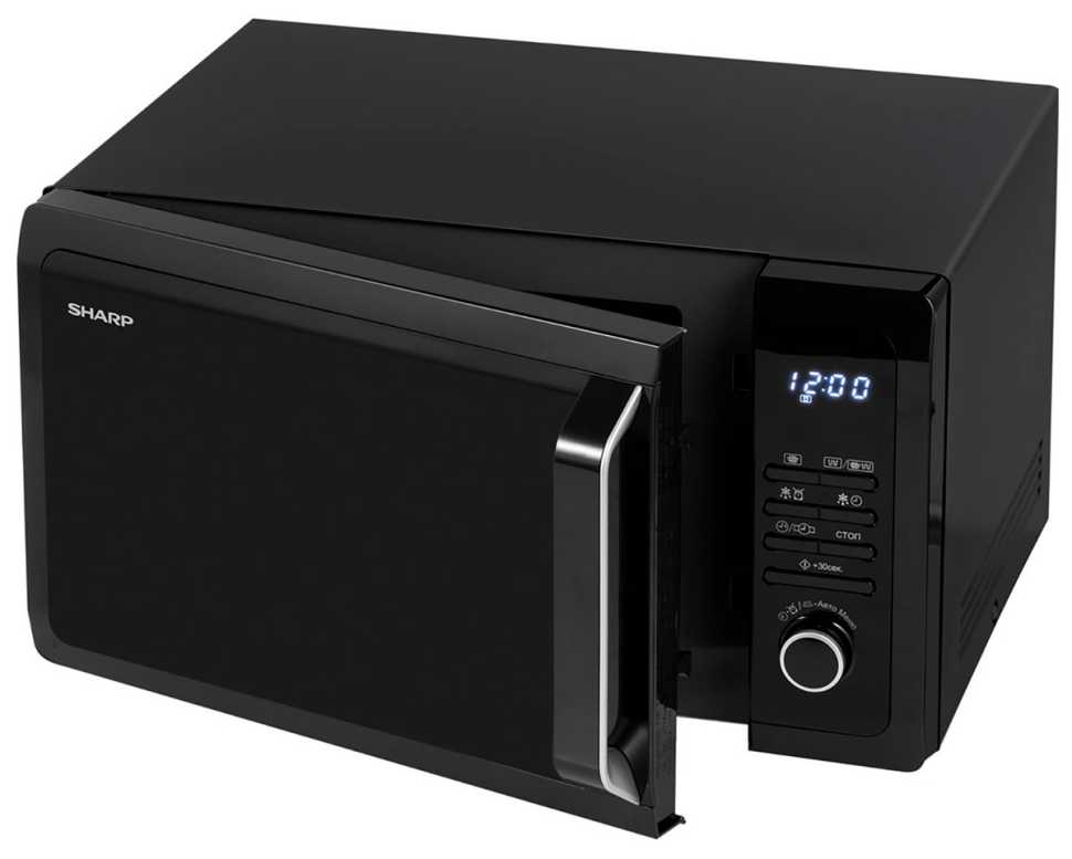 Микроволновая печь - СВЧ Sharp R2852RK, черная