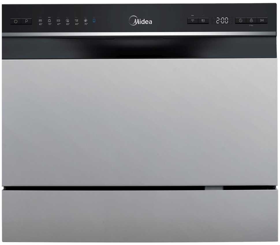 Компактная посудомоечная машина Midea MCFD55S460Si