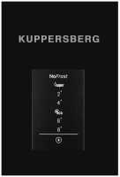 Однокамерный холодильник Kuppersberg NRS 186 BK