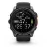 Умные часы Garmin Fenix 8, 51 мм, AMOLED, Slate Gray with black silicone band