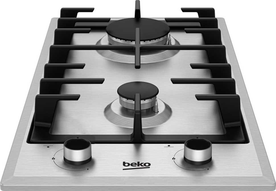 Газовая варочная панель Beko HDCG 32221 FX нержавеющая сталь