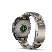 Умные часы Garmin Fenix 8, 47 мм, AMOLED, Sapphire bare Titanium, graphite with titanium band plus graphite silicone band