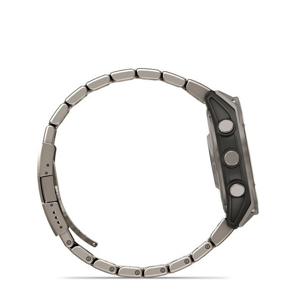 Умные часы Garmin Fenix 8, 47 мм, AMOLED, Sapphire bare Titanium, graphite with titanium band plus graphite silicone band
