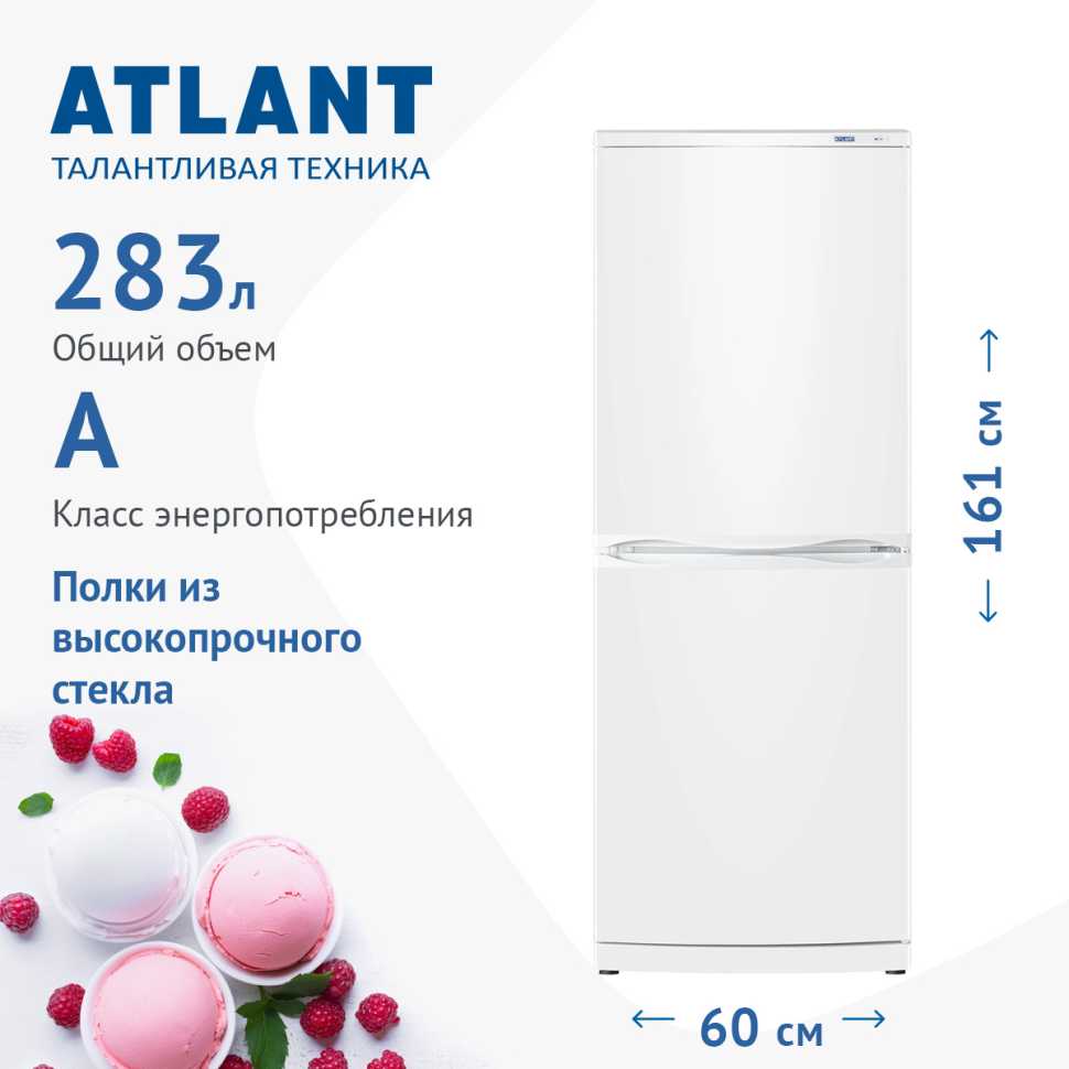 Двухкамерный холодильник Atlant ХМ 4010-022
