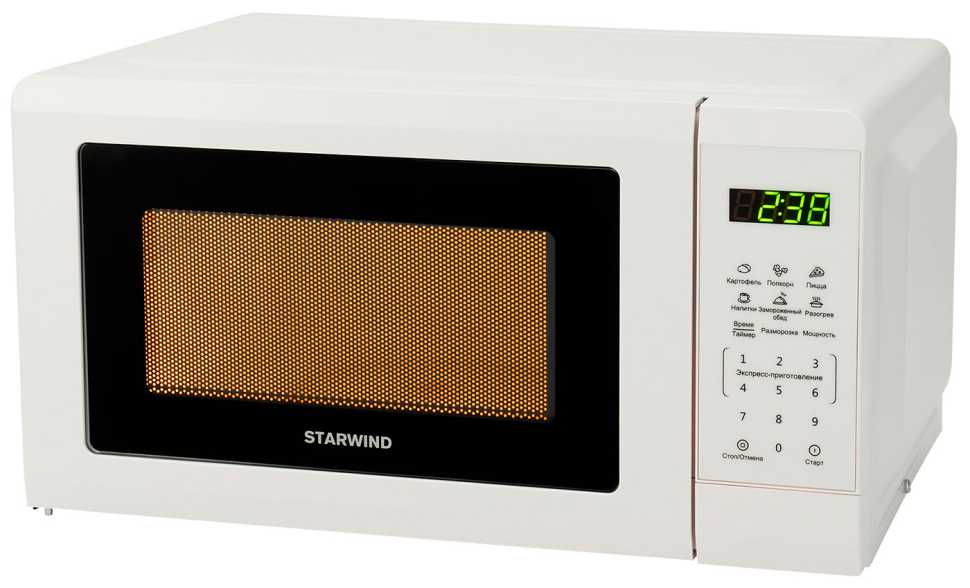 Микроволновая печь - СВЧ Starwind SMW4120, 20 л, 700 Вт, белый