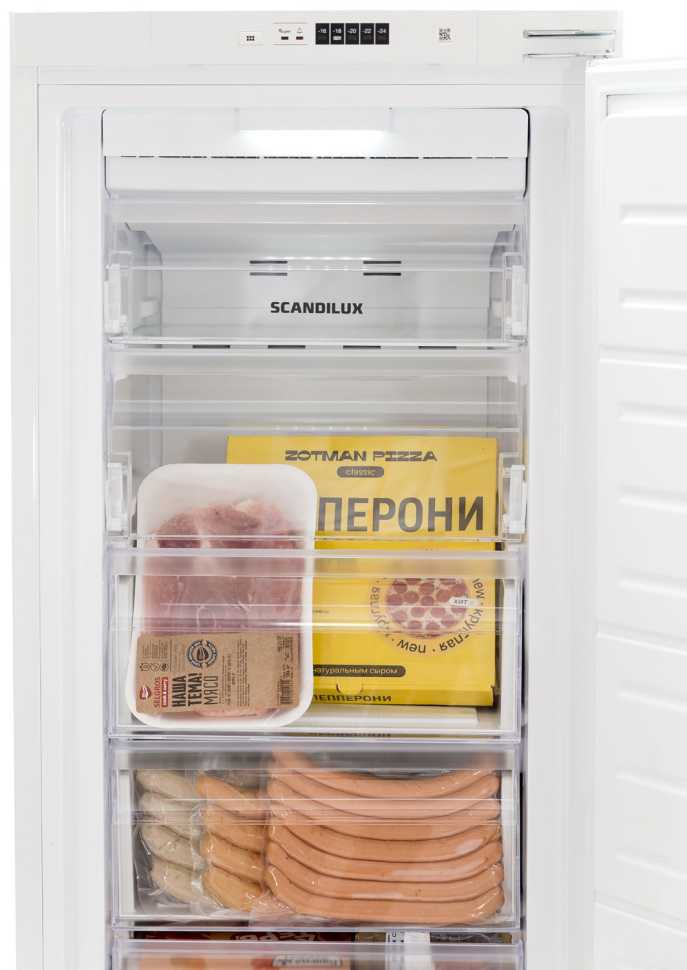 Встраиваемый морозильник Scandilux FNBI303E
