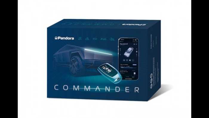 Автосигнализация Pandora Commander-video