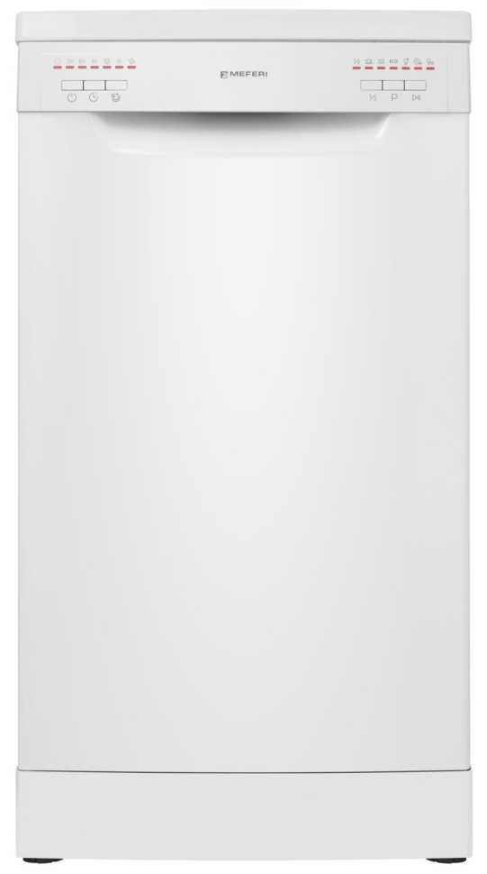Посудомоечная машина Meferi MDW4562WH FS LIGHT