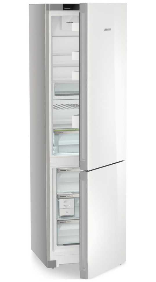 Двухкамерный холодильник Liebherr CNgwc 5723-22 001 NoFrost, белое стекло