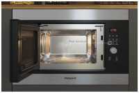 Встраиваемая микроволновая печь СВЧ Hotpoint MF20G IX HA, нержавеющая сталь
