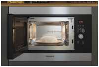 Встраиваемая микроволновая печь СВЧ Hotpoint MF20G IX HA, нержавеющая сталь