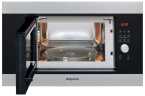 Встраиваемая микроволновая печь СВЧ Hotpoint MF20G IX HA, нержавеющая сталь