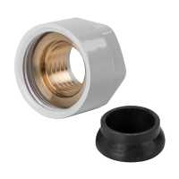 Концовка для монтажной трубки Royal Thermo 3/4&quot; (белый)