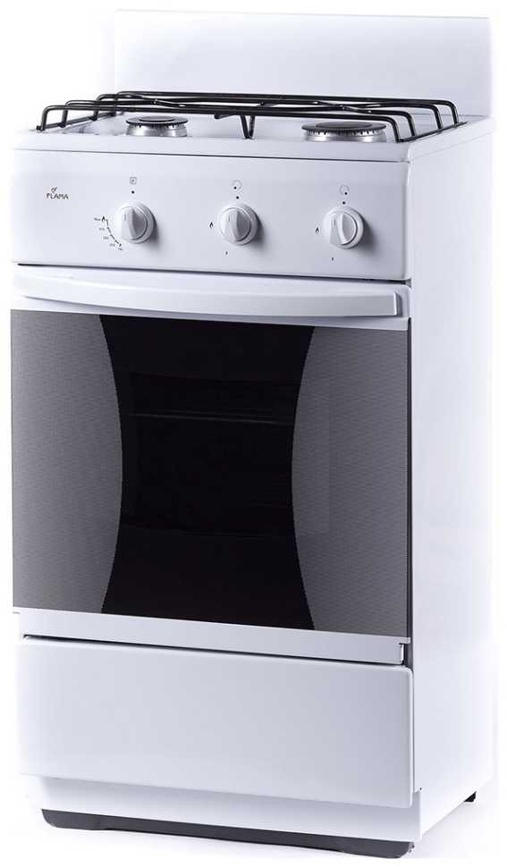 Комбинированная плита Flama CK 2201 W белый