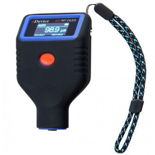 Толщиномер rDevice RD-997 OLED (до -40 гр., рубиновый датчик, оцинковка, магнитная шпатлевка)