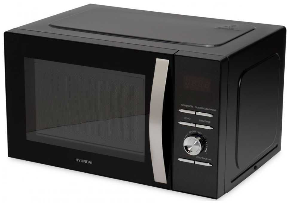 Микроволновая печь - СВЧ Hyundai HYM-D2079, 23 л, 800 Вт, черный