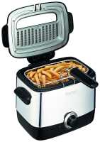Фритюрница Tefal Minifryer FF220015, серебристый/черный