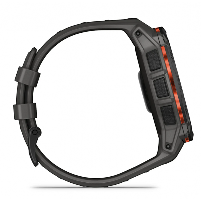 Умные часы Garmin Instinct 3 Solar 50 mm Black with Charcoal Band