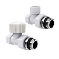 Набор термостатический прямой Royal Thermo Design 1/2&quot;М30х1,5 (Белый)