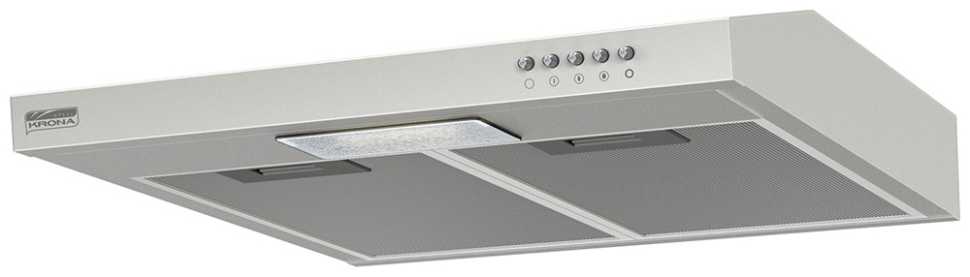 Вытяжка Krona Jessica slim 500 white push button