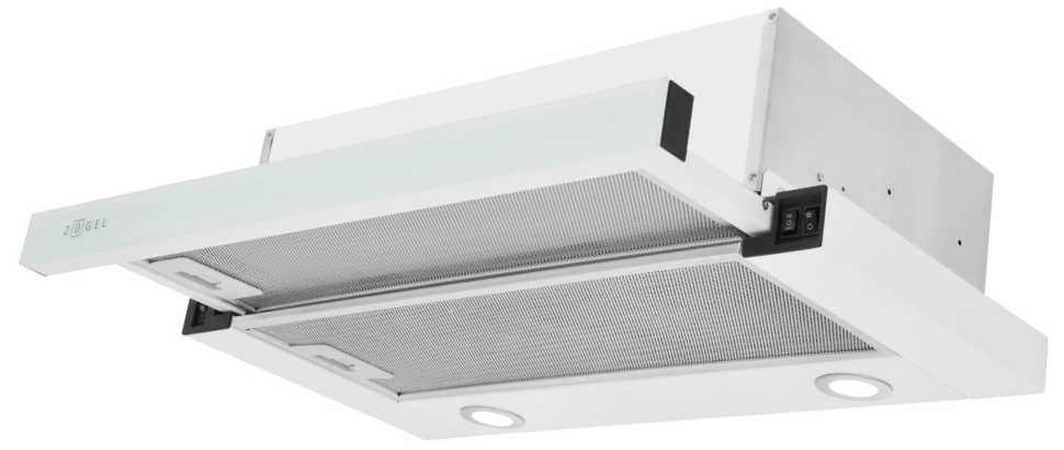 Вытяжка Zugel ZHT651GW белая