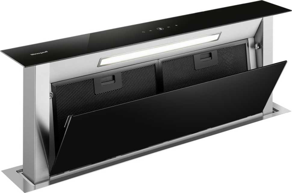 Вытяжка Weissgauff Down Draft 900 Touch Inverter Black