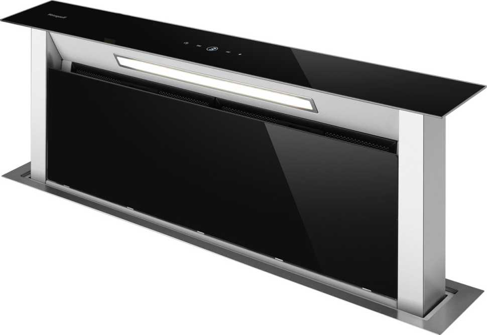 Вытяжка Weissgauff Down Draft 900 Touch Inverter Black