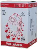 Активаторная стиральная машина Willmark WM-30B (малютка, 3.0кг, 150Вт)