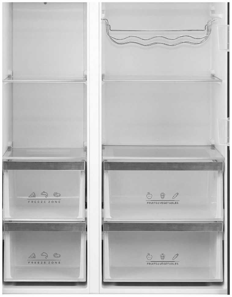 Холодильник Side-by-Side Korting KNFS 95780 W XN