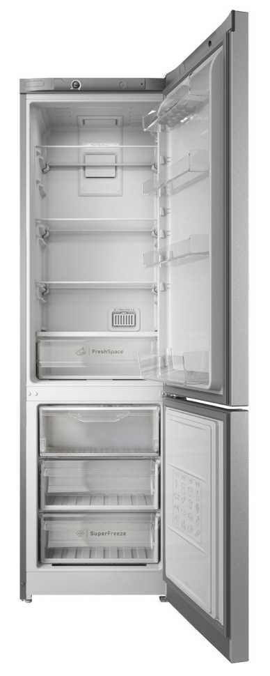 Двухкамерный холодильник Indesit ITS 4200 XB Нержавеющая сталь