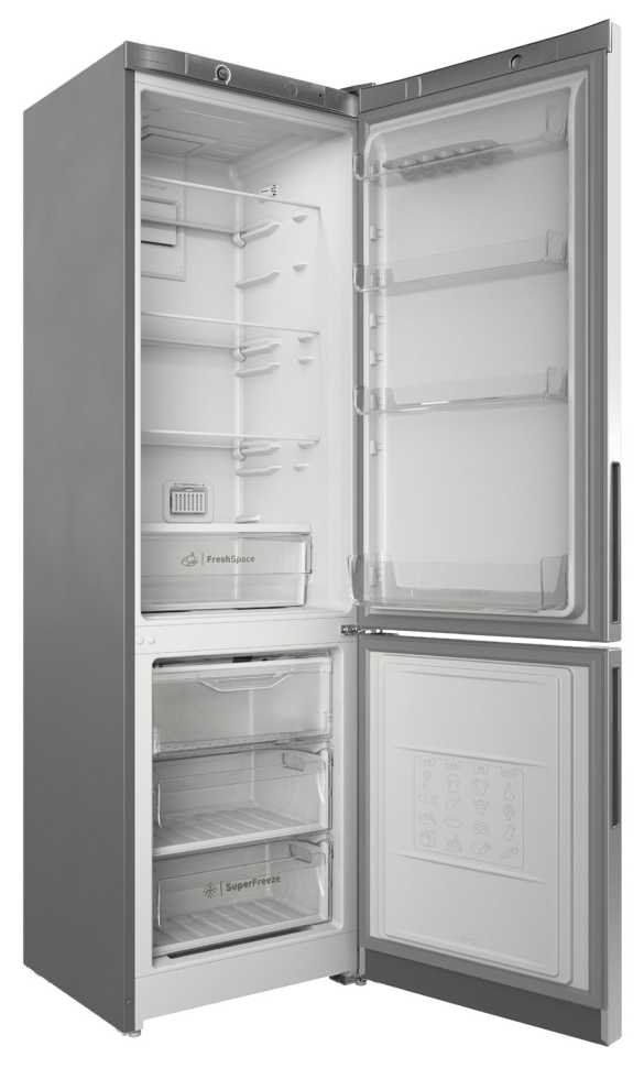 Двухкамерный холодильник Indesit ITS 4200 XB Нержавеющая сталь
