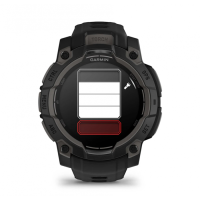 Умные часы Garmin Instinct 3 AMOLED 45 mm Black with Black Band