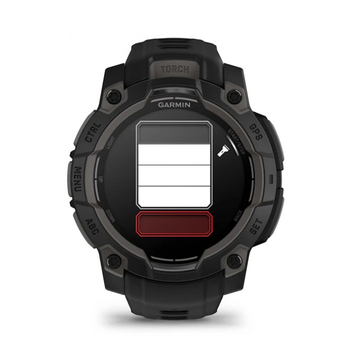 Умные часы Garmin Instinct 3 AMOLED 45 mm Black with Black Band