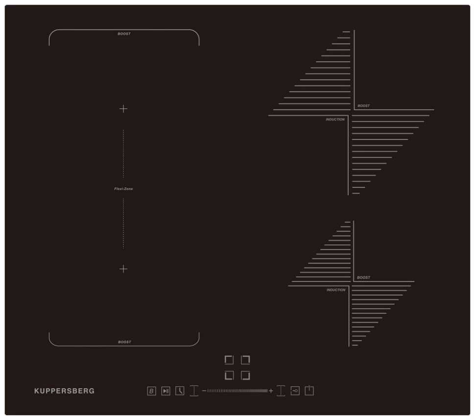 Электрическая варочная панель Kuppersberg ICS 614