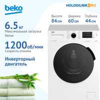 Стиральная машина Beko WSPE6H612W