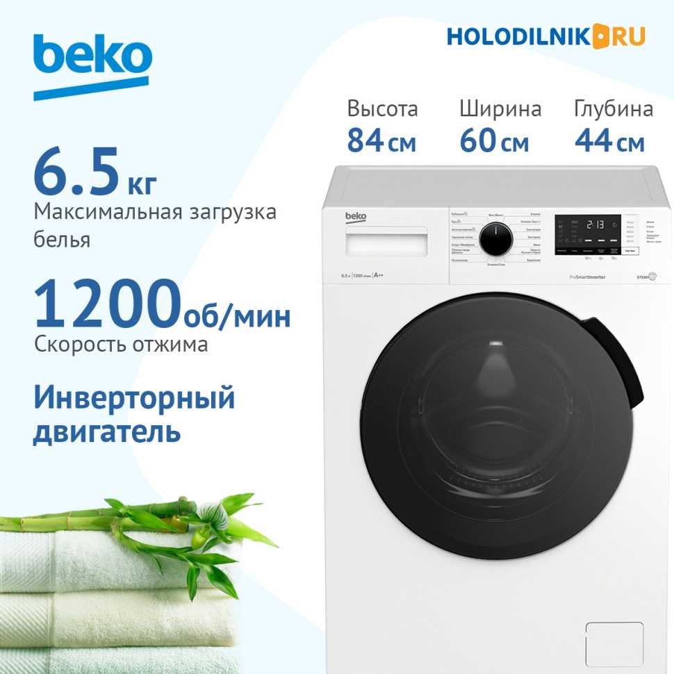 Стиральная машина Beko WSPE6H612W