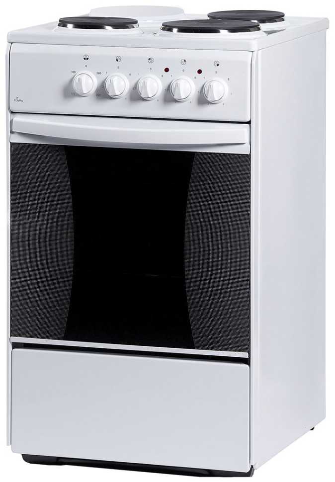 Электроплита Flama AE 1304 W белый