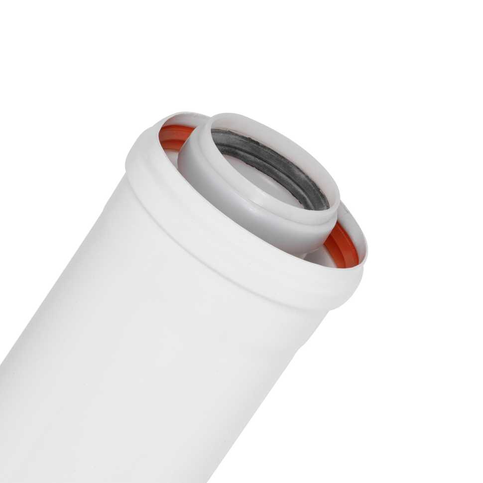 Элемент удлинительный для конденсационных котлов Royal Thermo диам. 60/100L, 500 мм