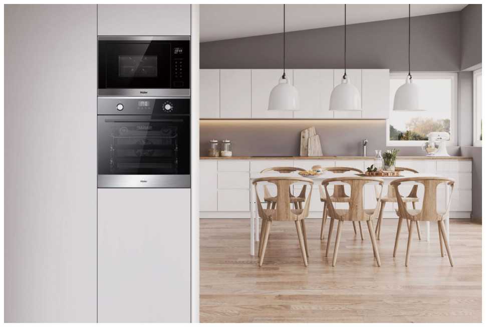 Встраиваемая микроволновая печь СВЧ Haier HMX-BTG259X